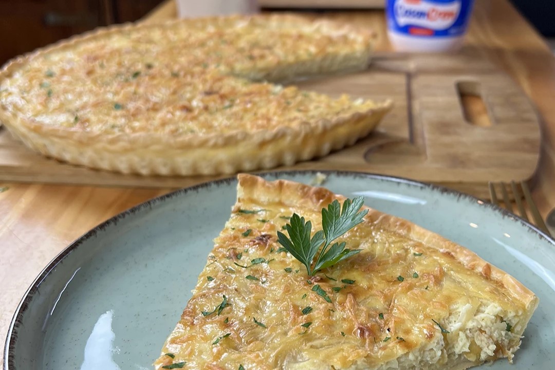 Tarta de atún con masa casera