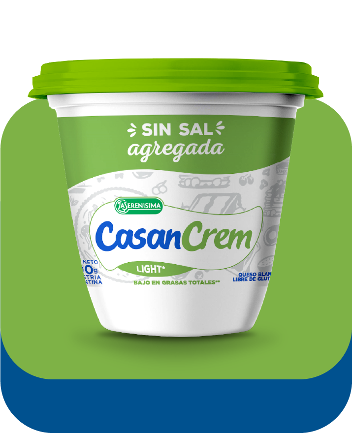 Potes con Fondo Sin Sal Casancrem Quesos blancos