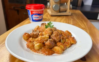 ÑOQUIS DE CALABAZA CON ESTOFADO